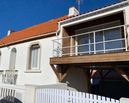 Les Sables-dʼOlonne Charmante Maison, Terrasse Vue Mer מראה חיצוני תמונה